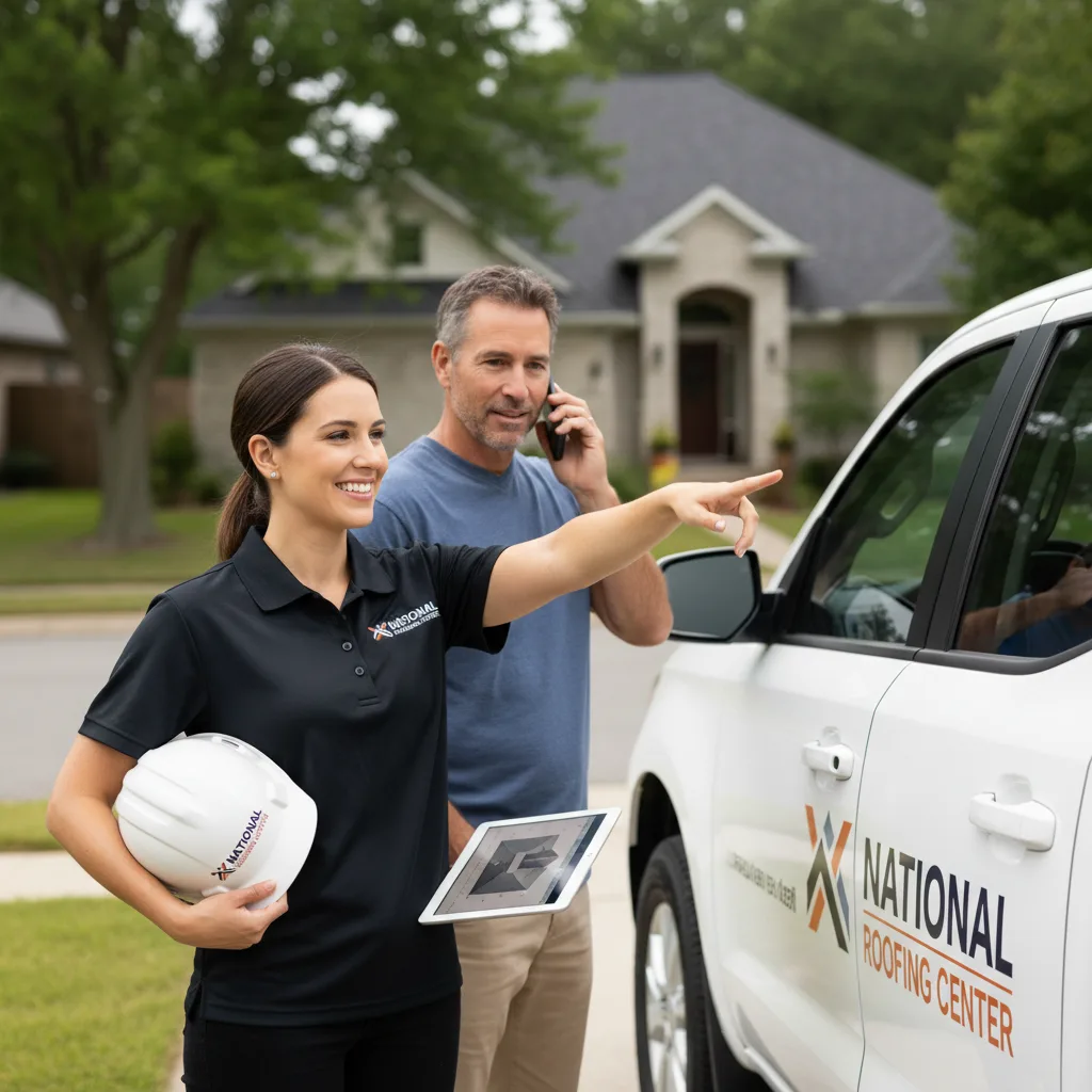 National Roofing Center customer support in Mcdonough